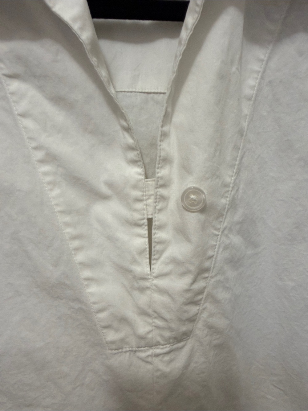 Banana Republic White Sleeveless Collared A-Line Dress - Picture 4 of 14